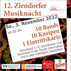 12. Zirndorfer Musiknacht 2022